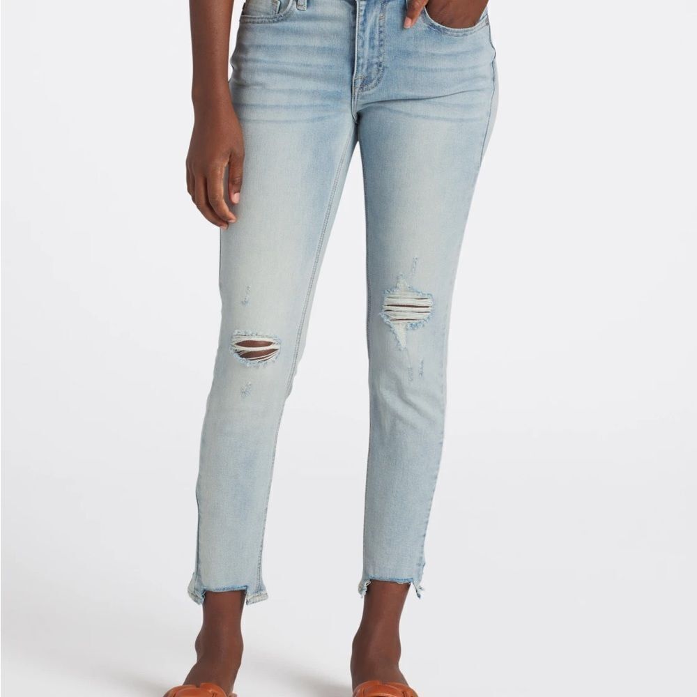 Vigoss‎ Marley Mid Rise Skinny Jean Light Blue 0 STITCH FIX NWT